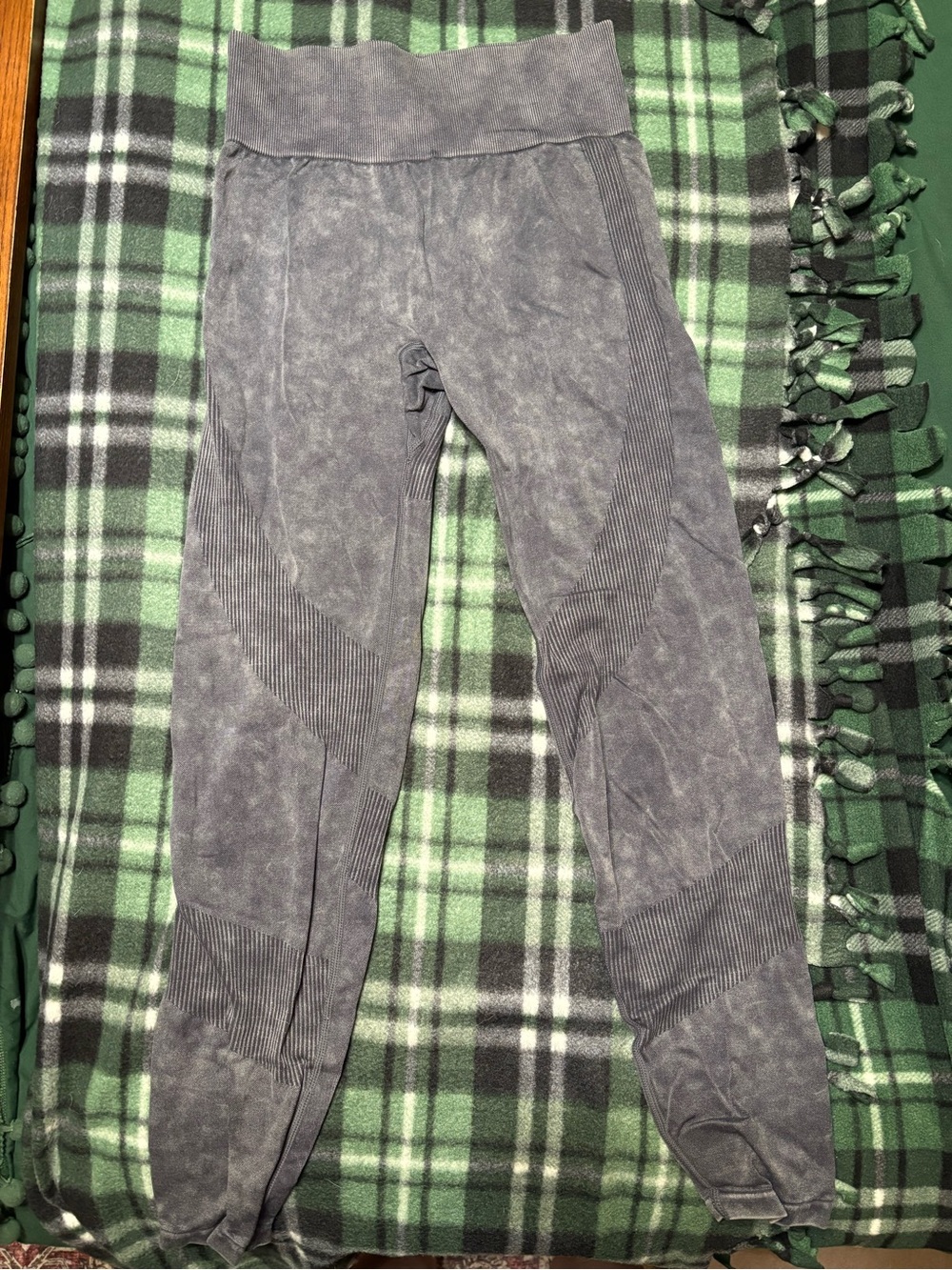 Women’s Gray Seam-Detail leggings PINK Sz M